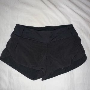 Lululemon speed up shorts 2.5 inch